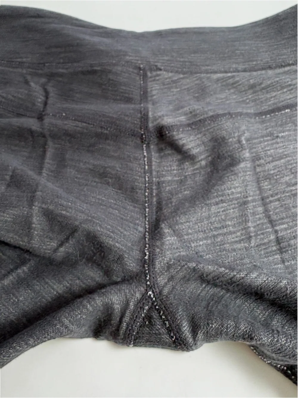 Lululemon Work It Out Moto Leggings 4 Pique Gray Black Zip Pocket Moto Panel